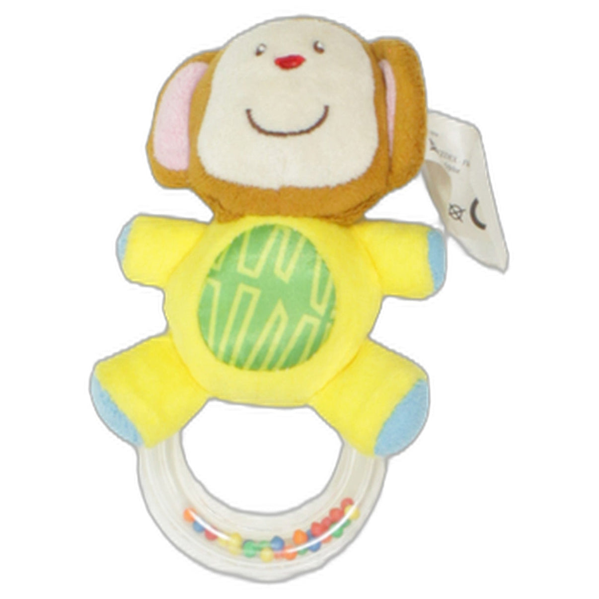 123000025888 Unbekannt Süßer Affe Ringrassel Kumpel Leo 15cm Affe Baby & Kleinkind