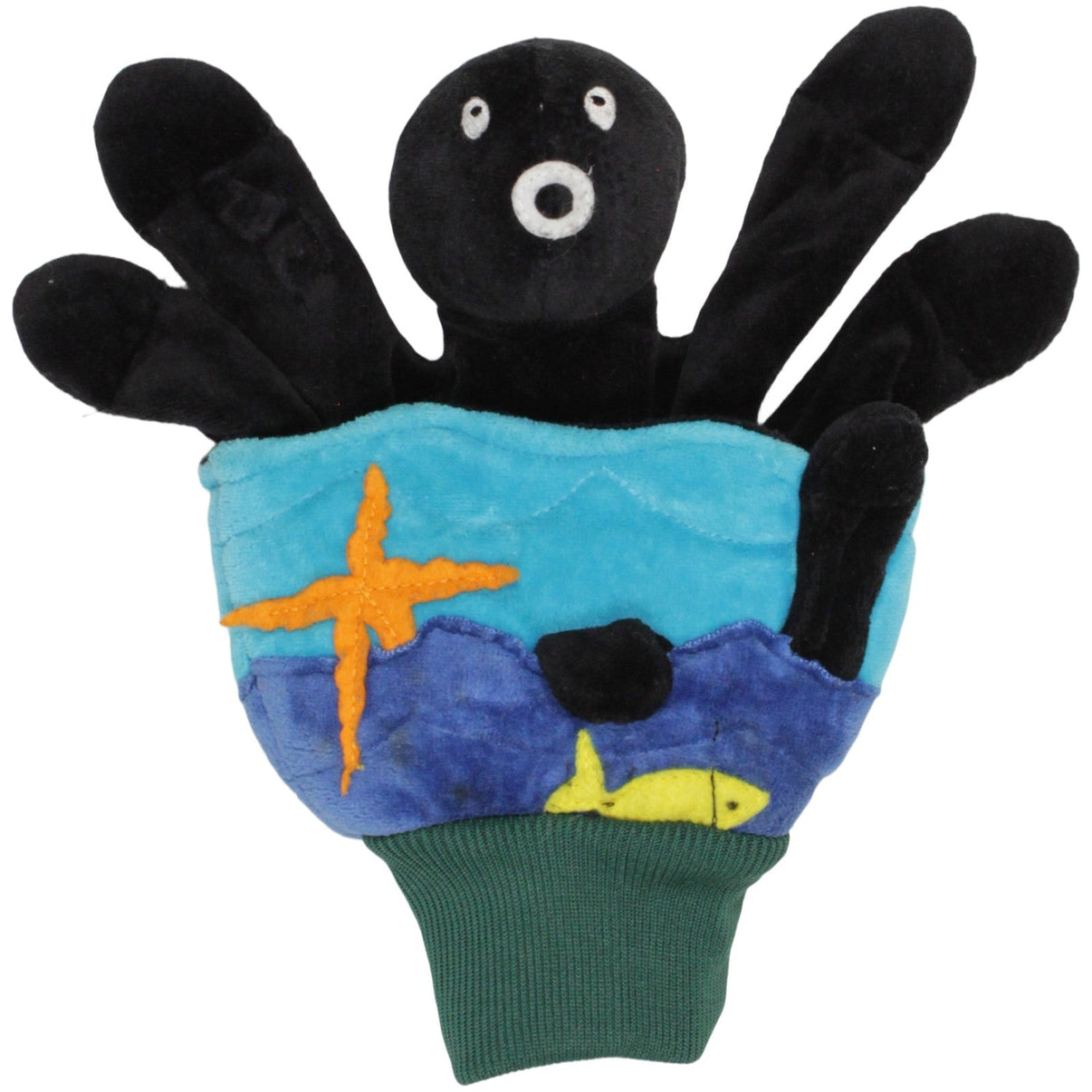 123000025903 IKEA Schwarzer Oktopus, TITTA Handpuppe Kumpel Leo 20cm Blau ebay-20-stofftiere