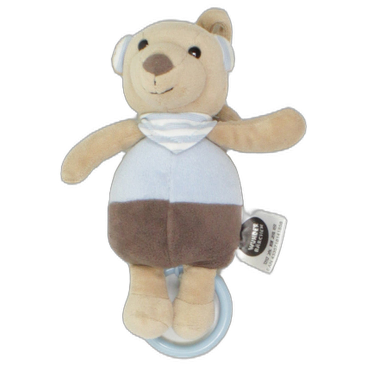 123000025926 Wunderbärchen Teddybär mit blauem Halstuch Spieluhr Kumpel Leo 17cm Baby & Kleinkind Beige