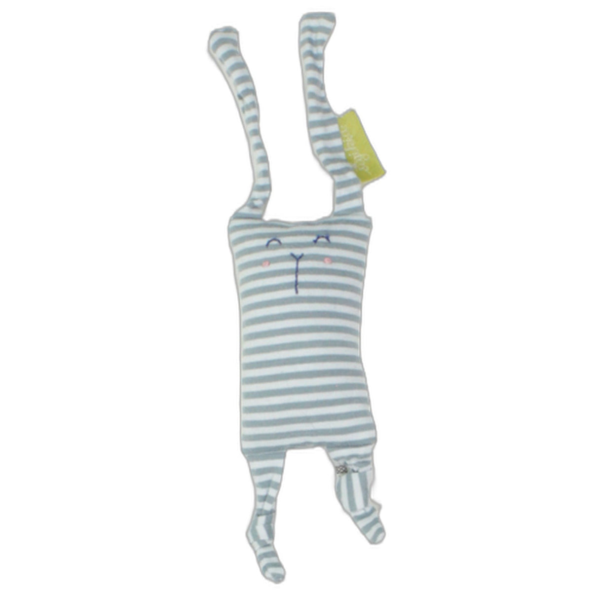 123000025937 Sigikid Gestreifter Hase Spielfigur mit Rassel Kumpel Leo 15cm Baby & Kleinkind Blau