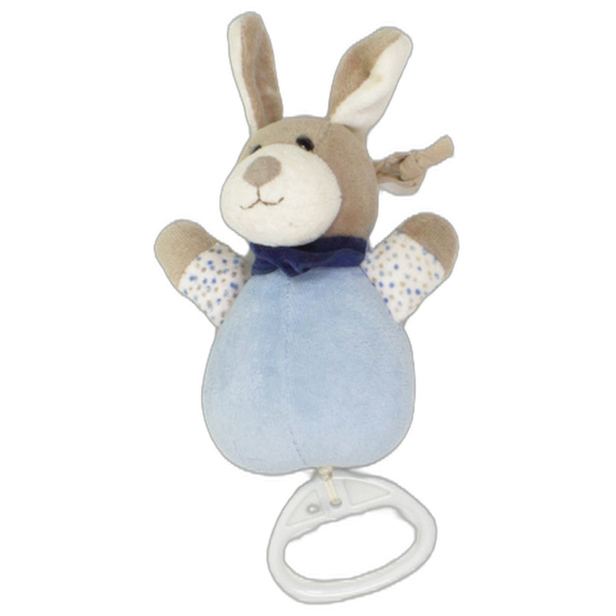 123000025961 Fulltrade International Brauner Hund, blau Spieluhr Kumpel Leo 18cm Baby & Kleinkind Beige