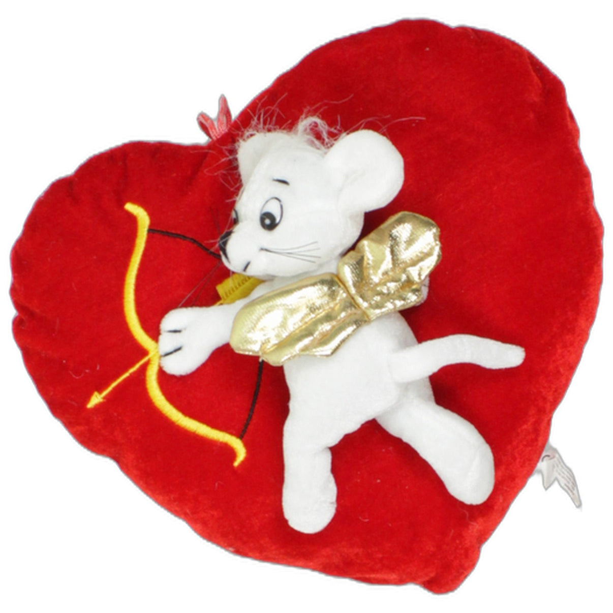 123000026002 Paul Hamburg Amor-Maus auf Herz Kuscheltier Kumpel Leo 24cm 25cm ebay-stofftiere