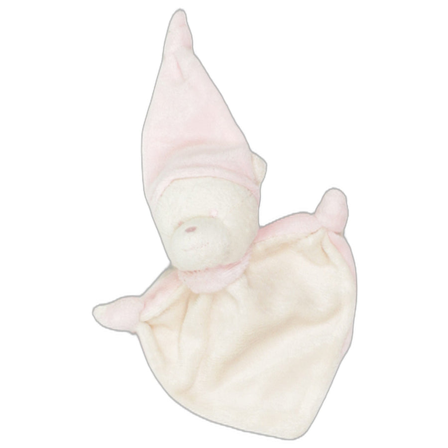 Süßer Bär mit rosa Zipfelmütze