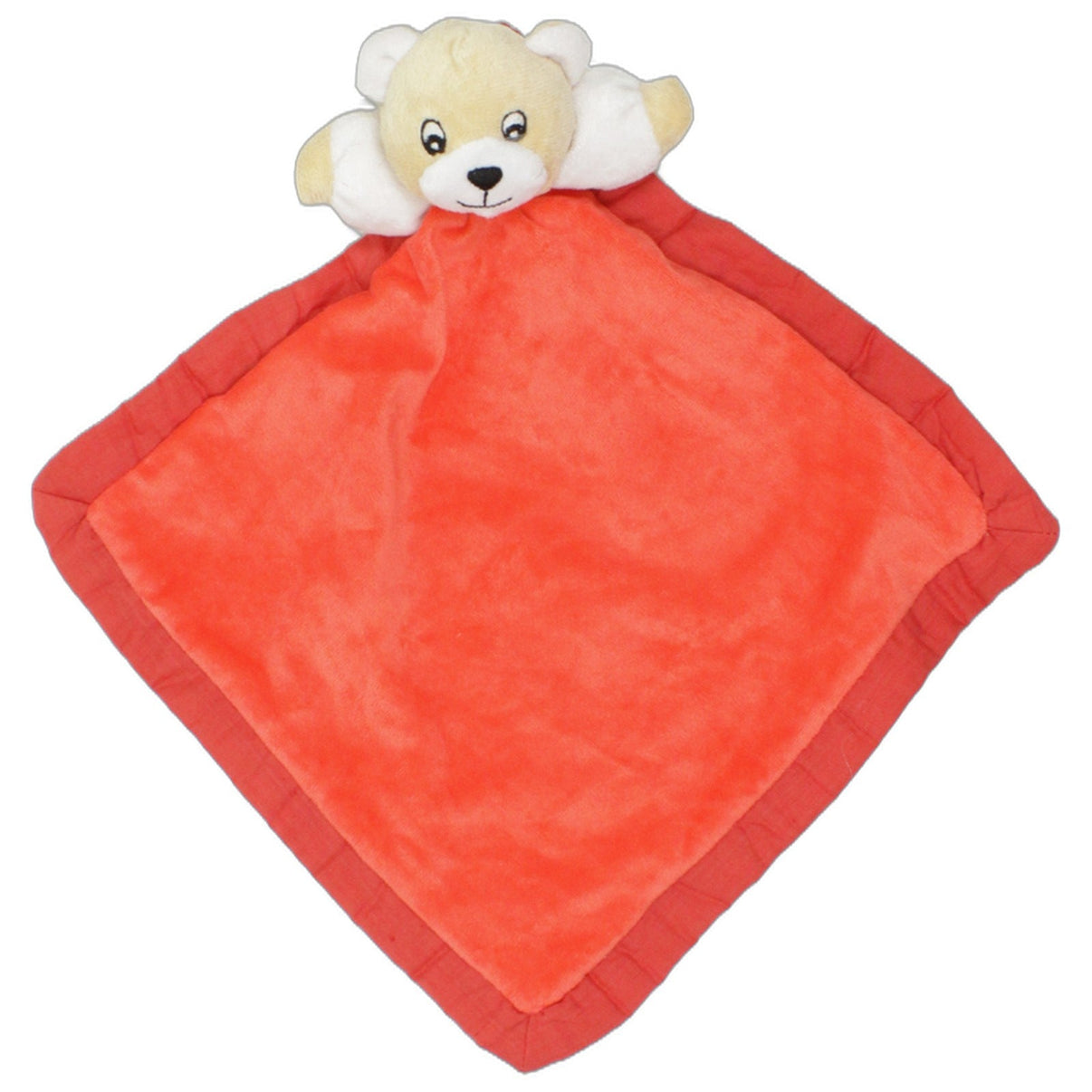 123000026011 Eduard Wolf Süßer Teddybär, rot Schmusetuch Kumpel Leo 28cm Baby & Kleinkind Beige