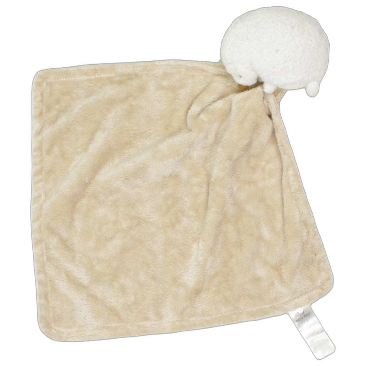 123000026014 Primark early days, Weißer Igel, braun Schmusetuch Kumpel Leo 33cm Baby & Kleinkind Beige