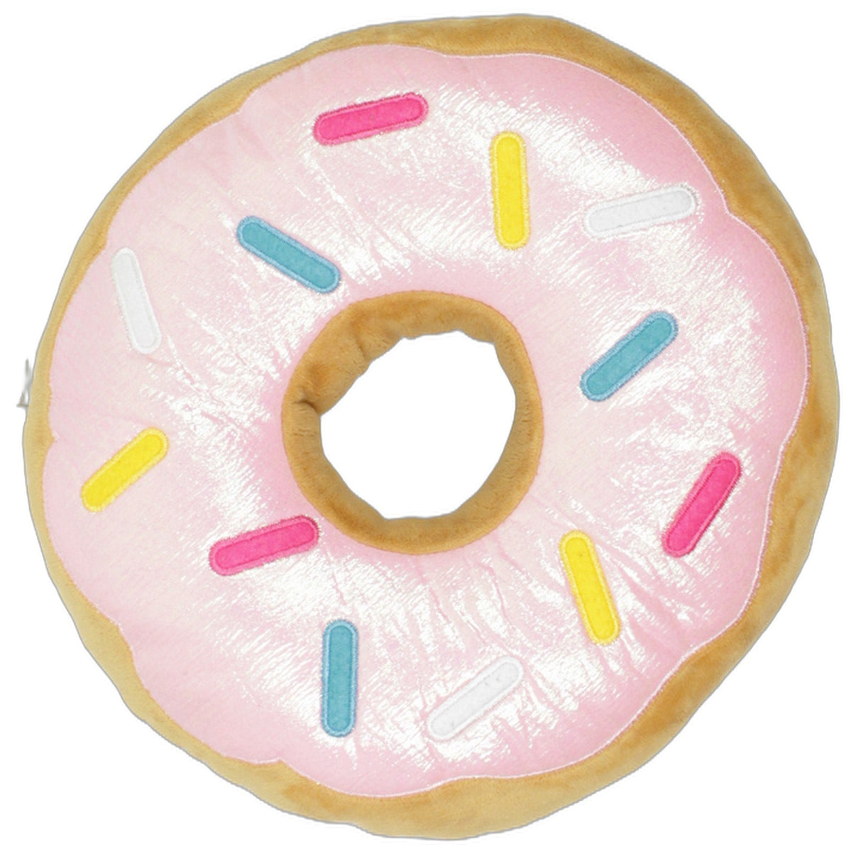 123000026016 Unbekannt Rosa Donut mit Streuseln Formkissen Kumpel Leo 34cm Beige Blau