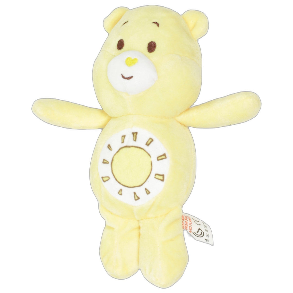 123000026069 Sambro Sonnenscheinbärchi aus die Glücksbärchis mit Rassel Kuscheltier Kumpel Leo 21cm Bär Charakter