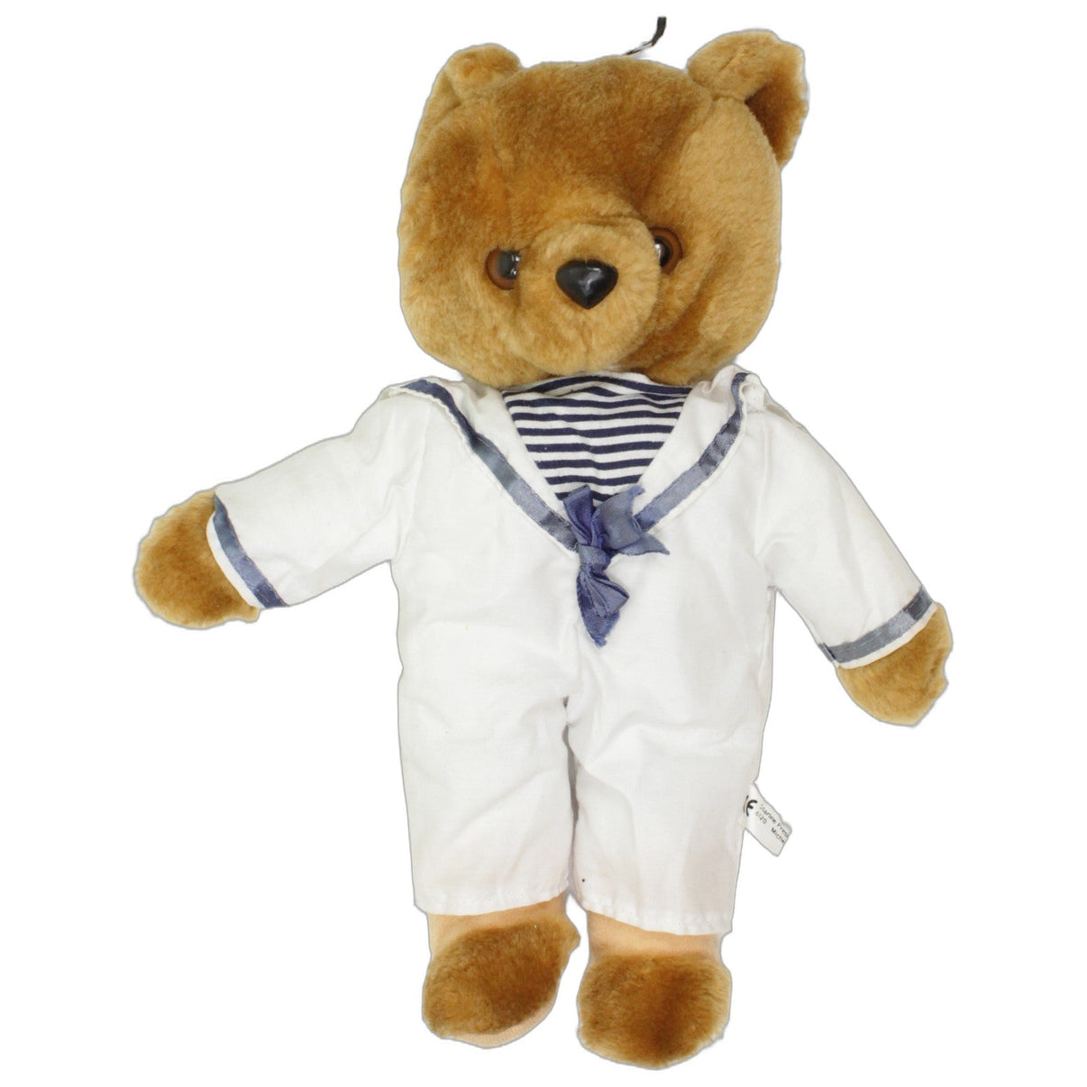 123000026091 Starline Present Vertrieb Brauner Teddy im Matrosenkostüm Kuscheltier Kumpel Leo 31cm Blau Braun