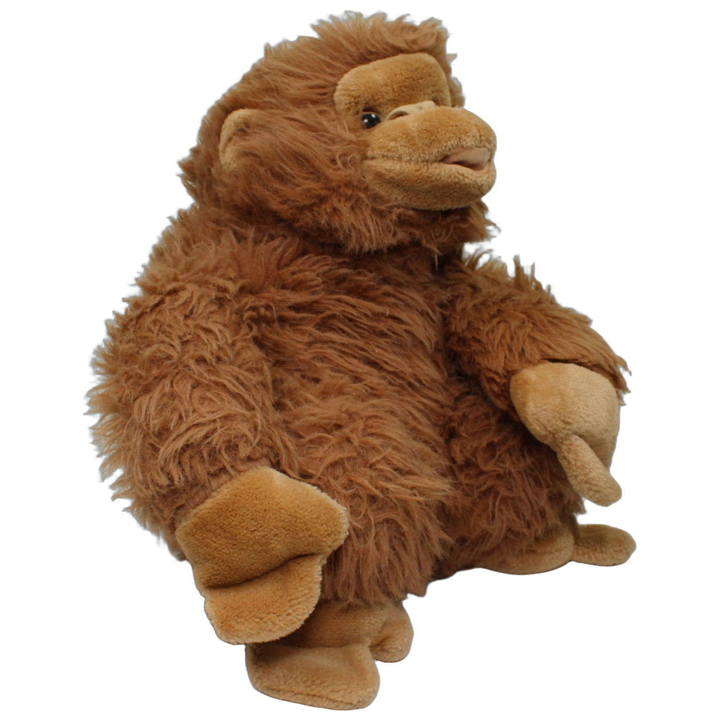 123000026110 Spielbauer XL Orang-Utan, sitzend Kuscheltier Kumpel Leo 40cm Affe Beige