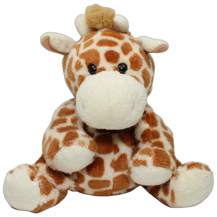 Braune Giraffe, sitzend