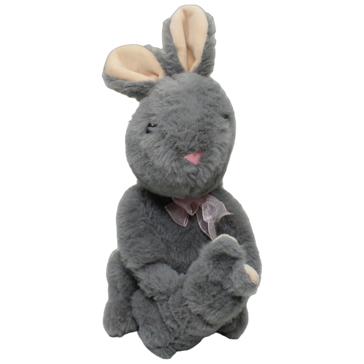 123000026153 Müller Trend Shop, weißer Hase mit Kind stehend Kuscheltier Kumpel Leo 30cm Beige ebay-20-stofftiere