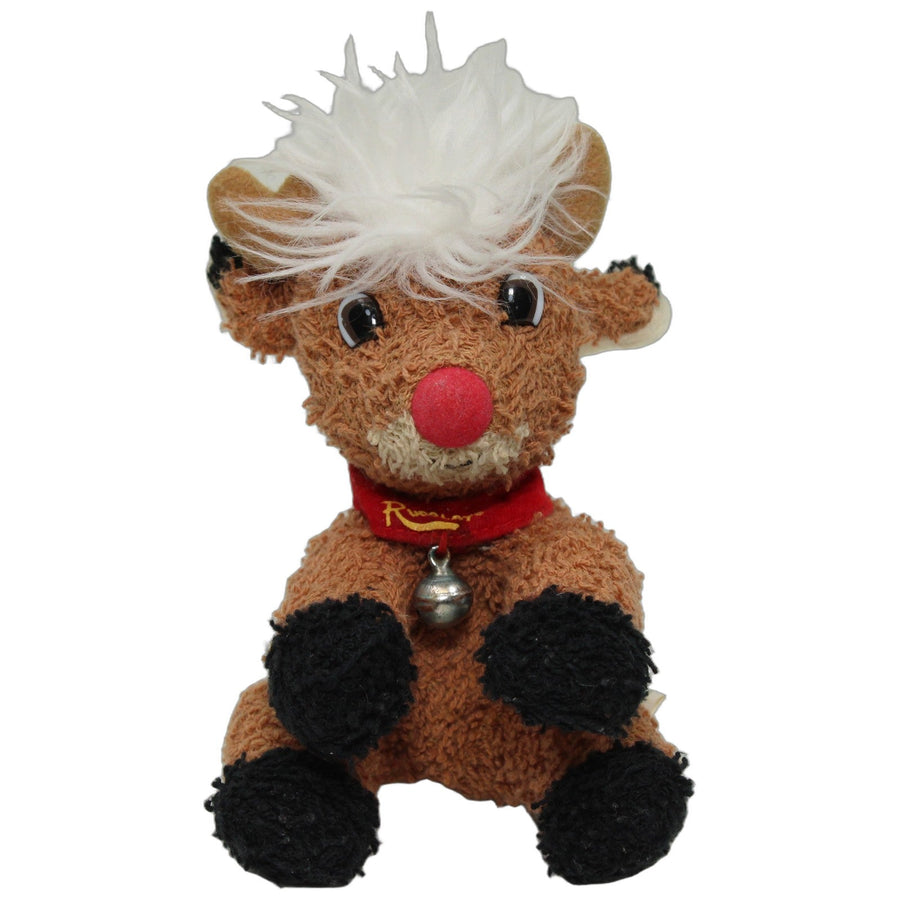 Kleiner Frottee-Rudolph mit der roten Nase