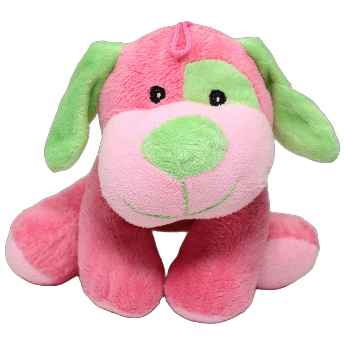 123000026161 Paul Import Pink-grüner Hund mit Schlapp-Ohren Kuscheltier Kumpel Leo 20cm ebay-stofftiere Gebraucht