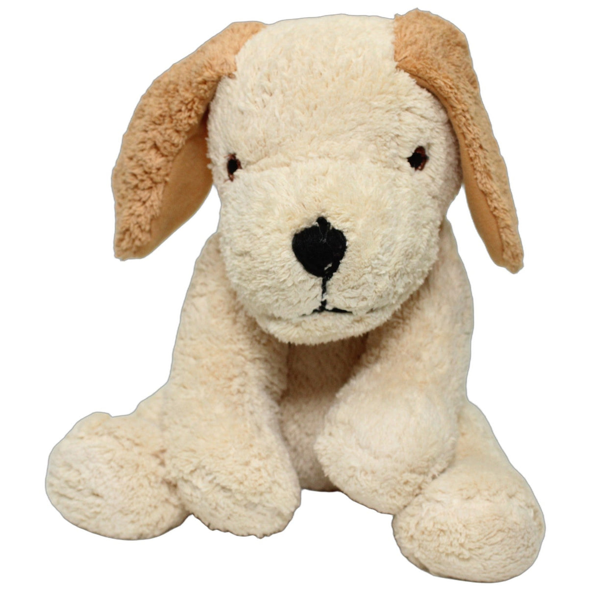 123000026181 Seneca Sparkasse, Hellbrauner Hund mit Schlappohren Kuscheltier Kumpel Leo 30cm Beige Braun