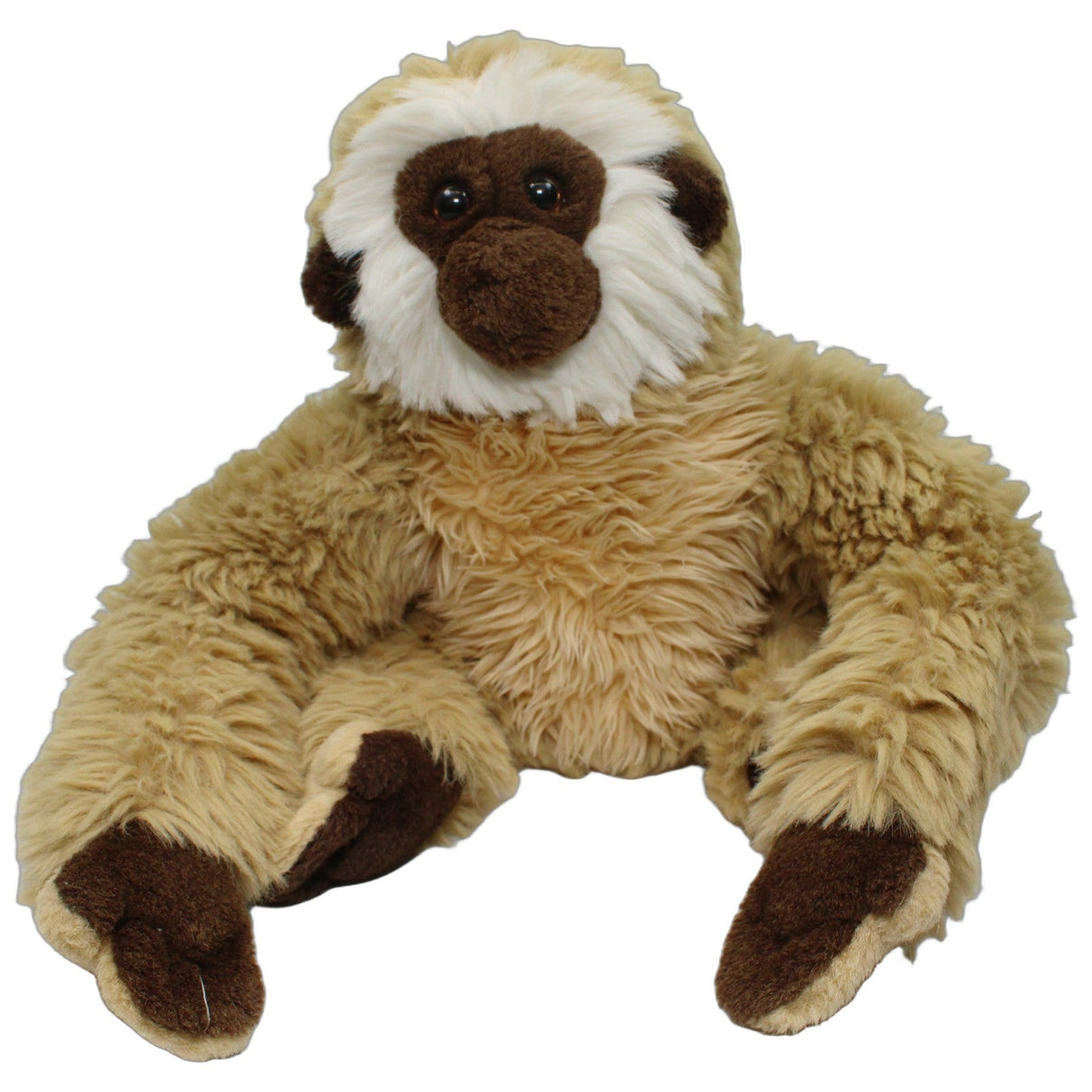 123000026202 Royalbeach PATTA TOON, XL Gibbon hellbraun Kuscheltier Kumpel Leo 45cm Affe Beige