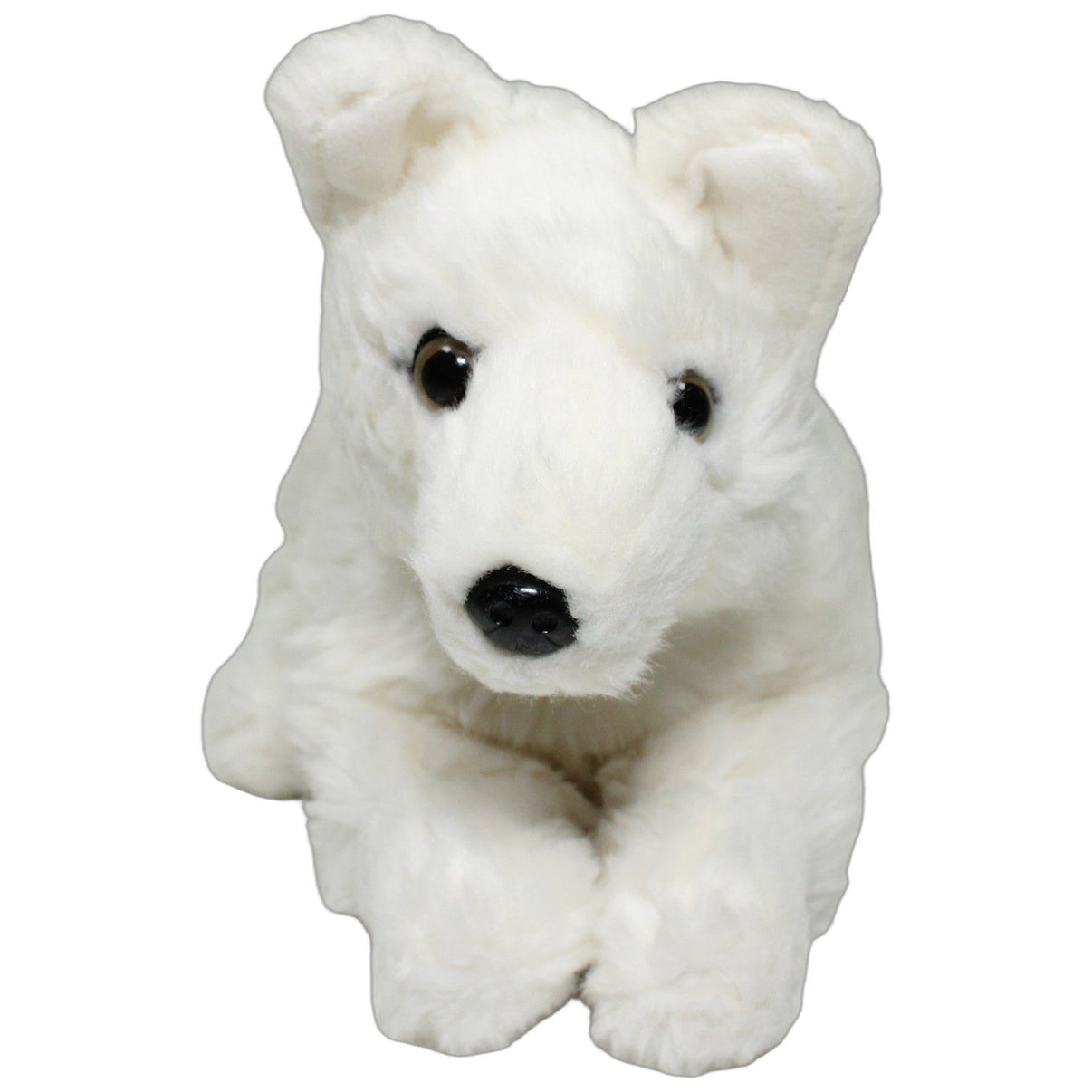 123000026247 Eiszeit Quell Weißer Polarfuchs, liegend Kuscheltier Kumpel Leo 25cm ebay-20-stofftiere Gebraucht