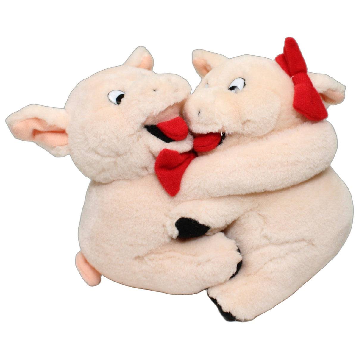 123000026257 Uni-Toys Zwei sich umarmende Schweine Kuscheltier Kumpel Leo 18cm Beige ebay-20-stofftiere