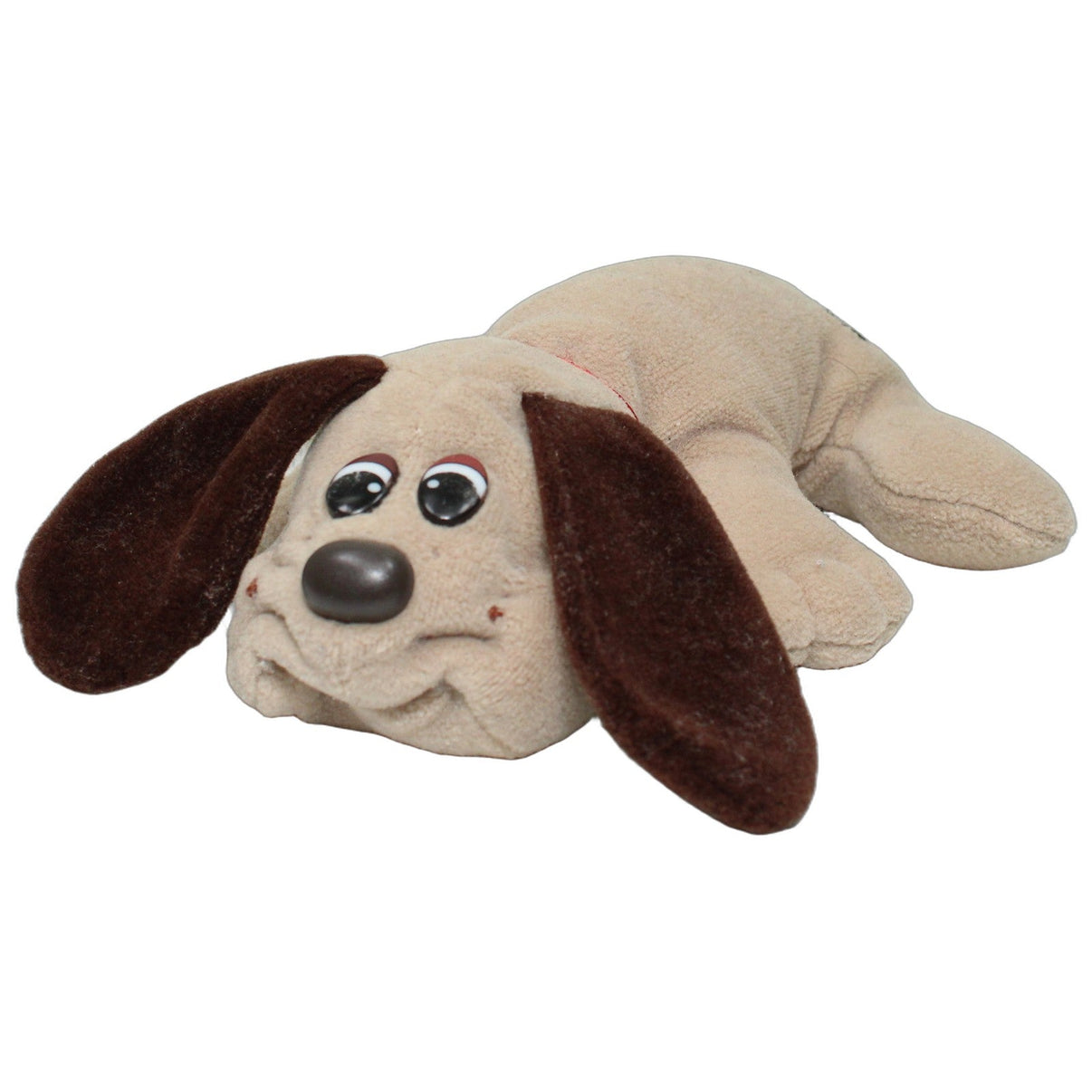 123000026275 Schildkröt Beiger Hund mit braunen Ohren, liegend Kuscheltier Kumpel Leo 22cm Beige Braun