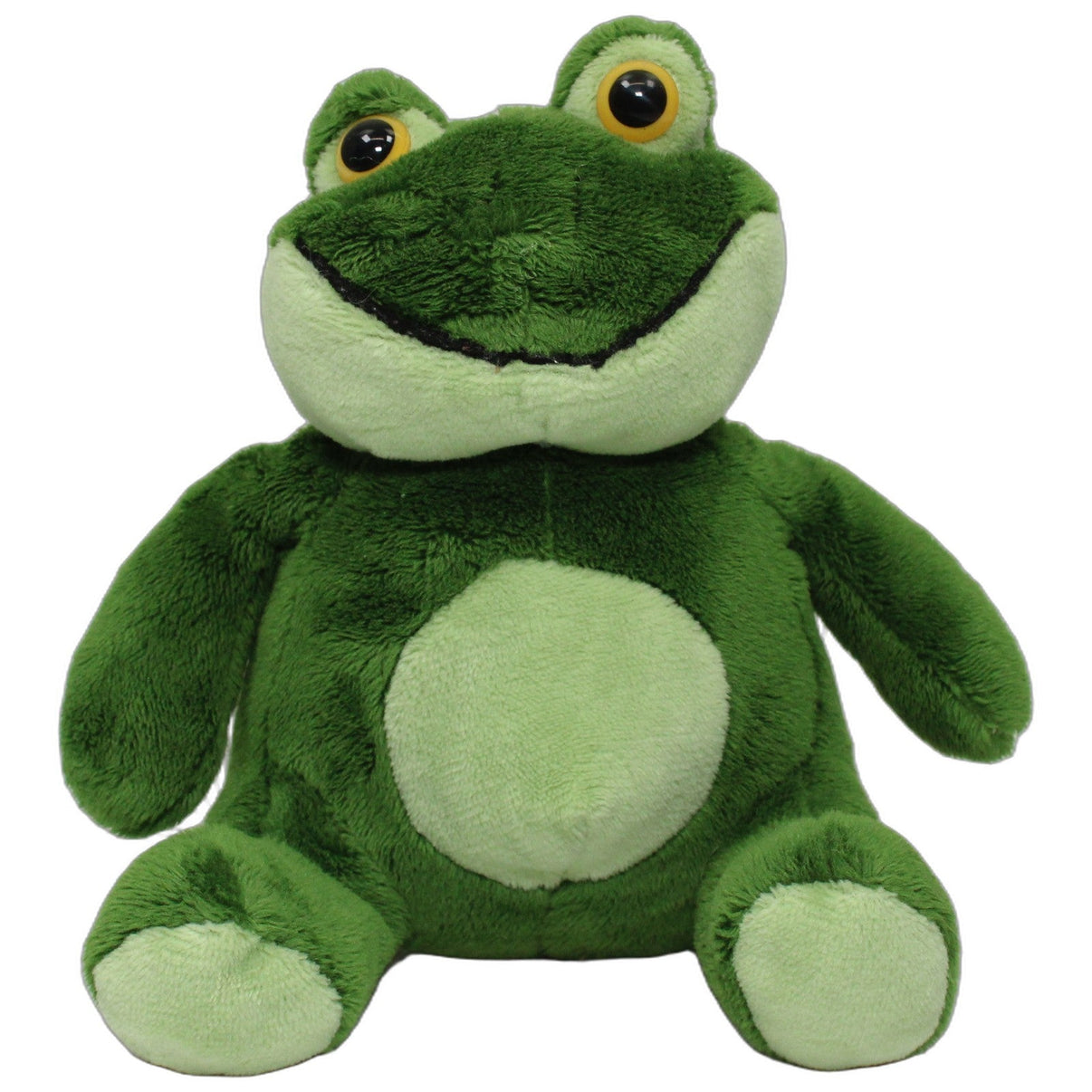 123000026303 Minifeet Freundlicher grüner Frosch, sitzend Kuscheltier Kumpel Leo 15cm ebay-stofftiere Gebraucht