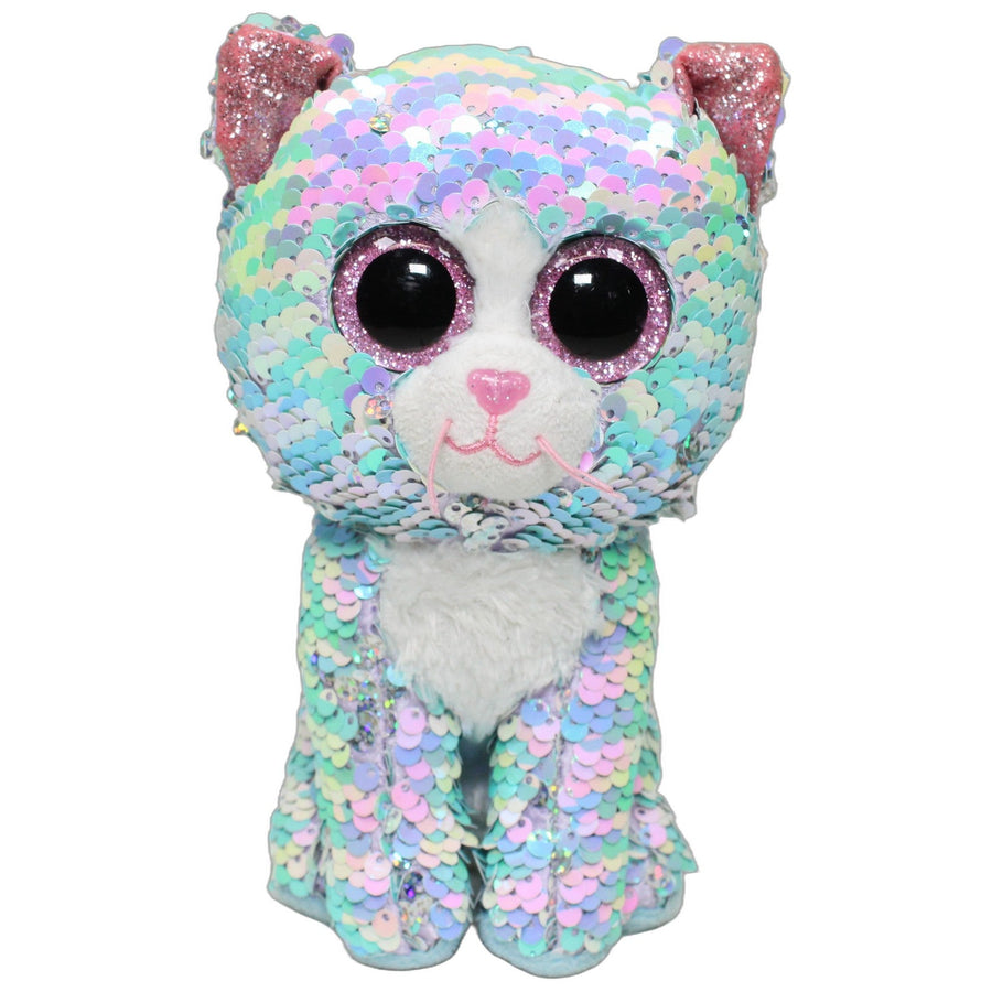 Paillettenkatze Flippable mit Glitzerohren