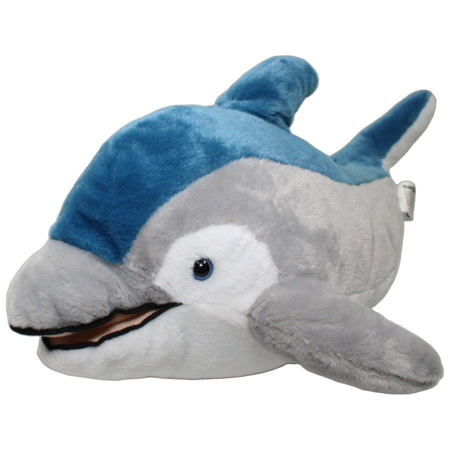 XL Delfin mit blauem Streifen