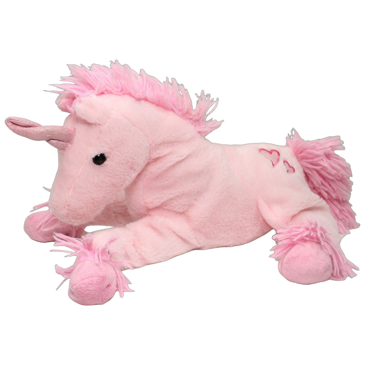 123000026406 TEDI Großes rosa Einhorn, liegend Kuscheltier Kumpel Leo 35cm ebay-20-stofftiere Einhorn