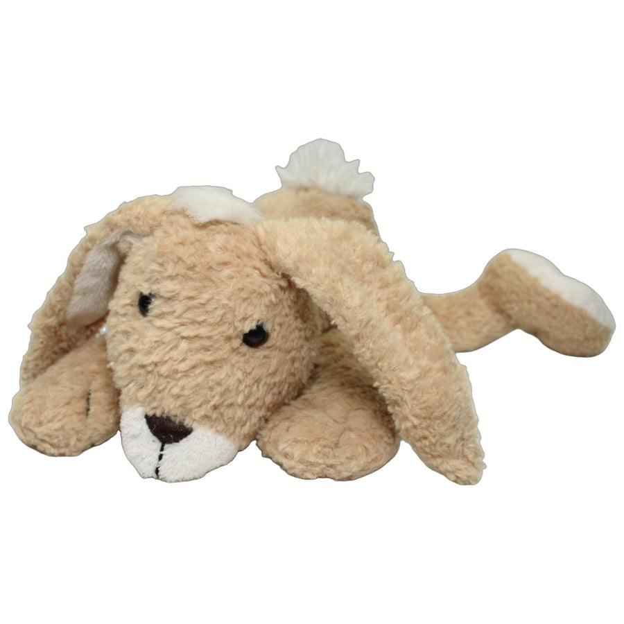 Großer beiger Schlenker Hase, liegend
