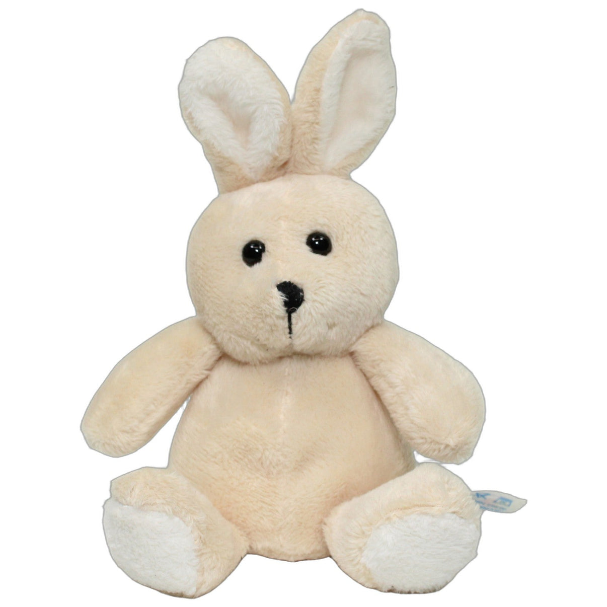 123000026468 Heunec Cremefarbener Hase, sitzend Kuscheltier Kumpel Leo 15cm Beige ebay-stofftiere