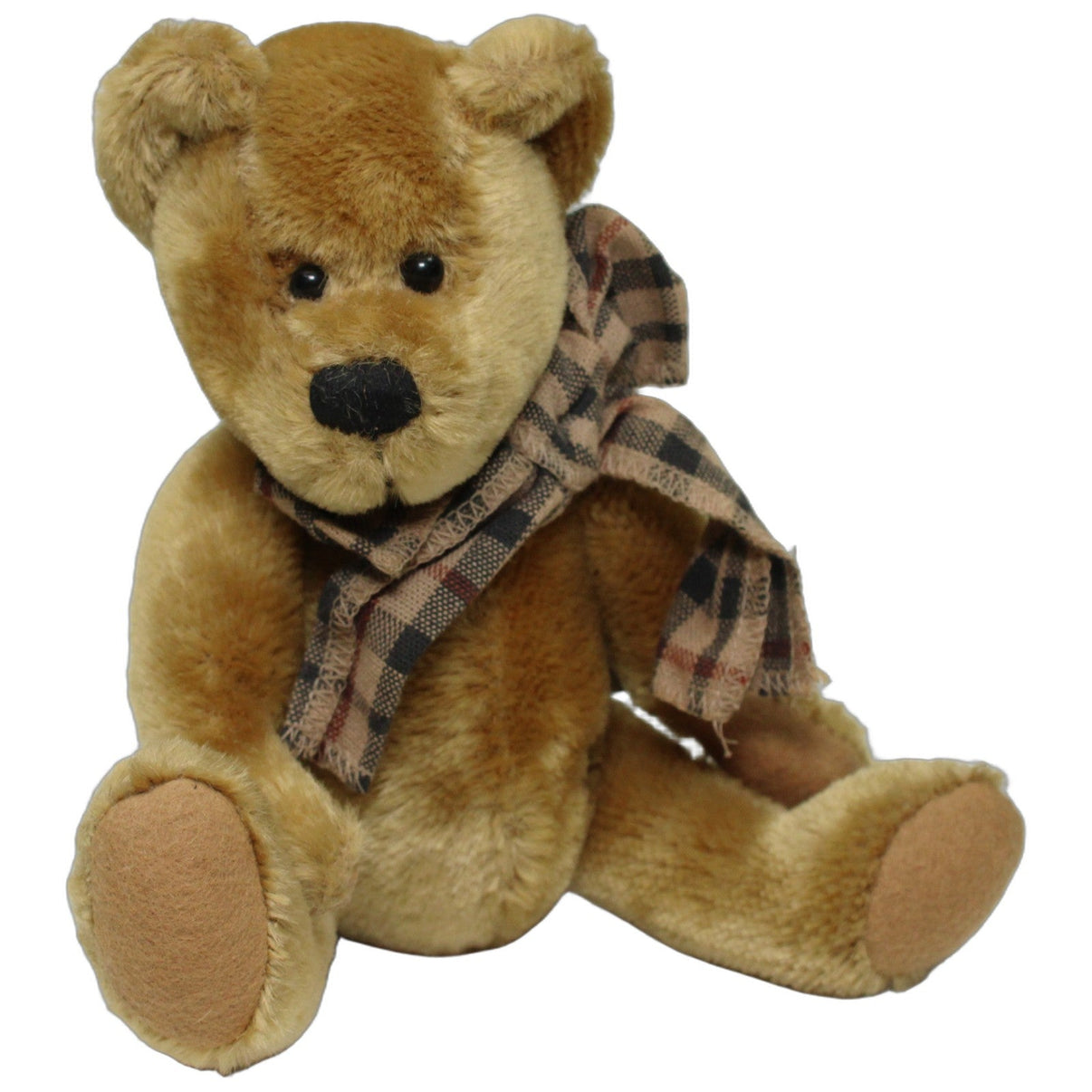 123000026483 Sunkid Teddybär mit beweglichen Gliedern, hellbraun Kuscheltier Kumpel Leo 24cm Beige Braun