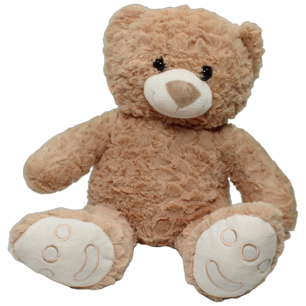 XL hellbrauner Zottel-Teddybär