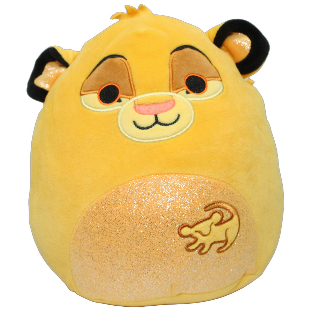 123000026498 Jazwares Squishmallows, Simba aus Disney König der Löwen Kuscheltier Kumpel Leo 20cm 23cm Beige