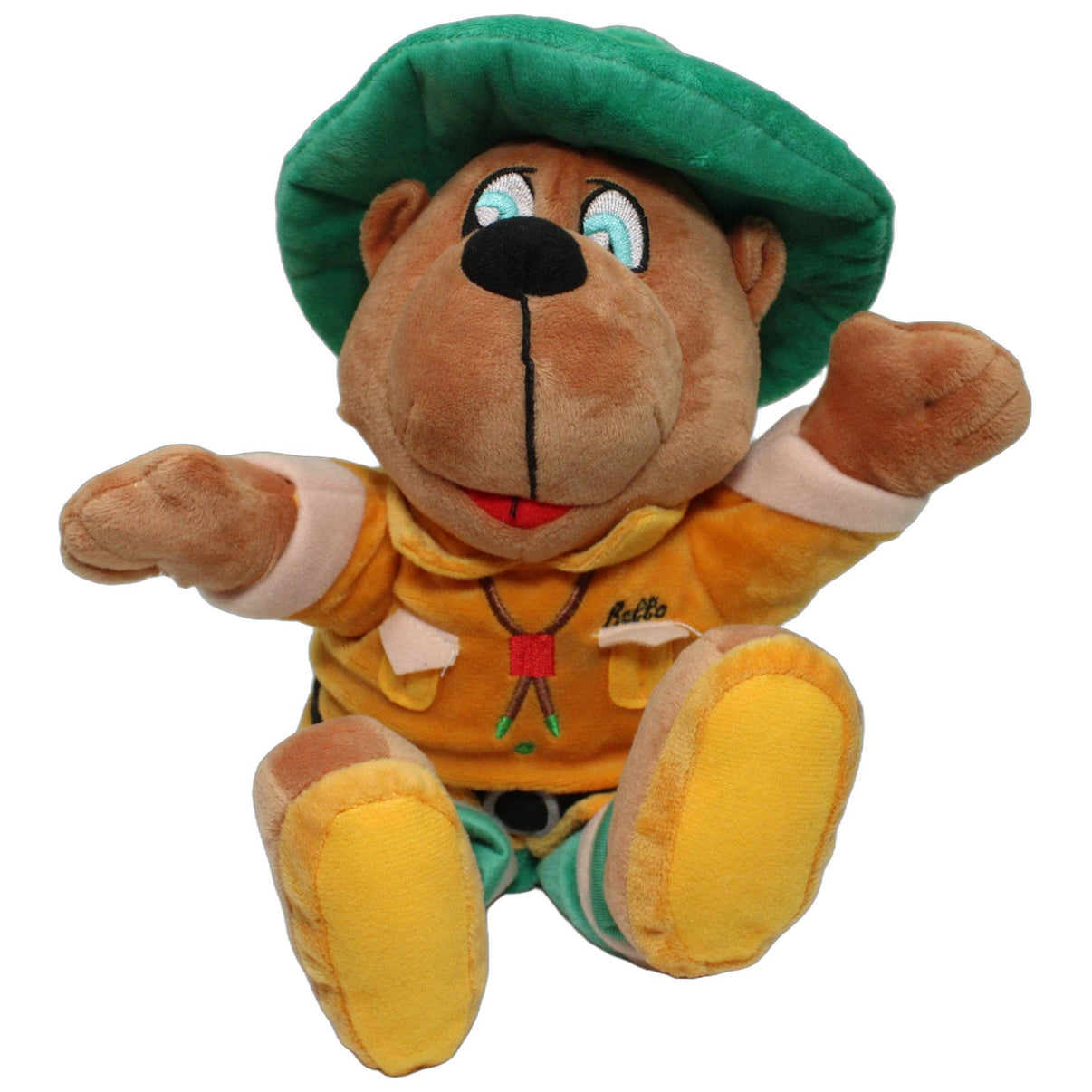 123000026501 Landal GreenParks Bär Bollo Handpuppe Kumpel Leo 35cm Braun Bär