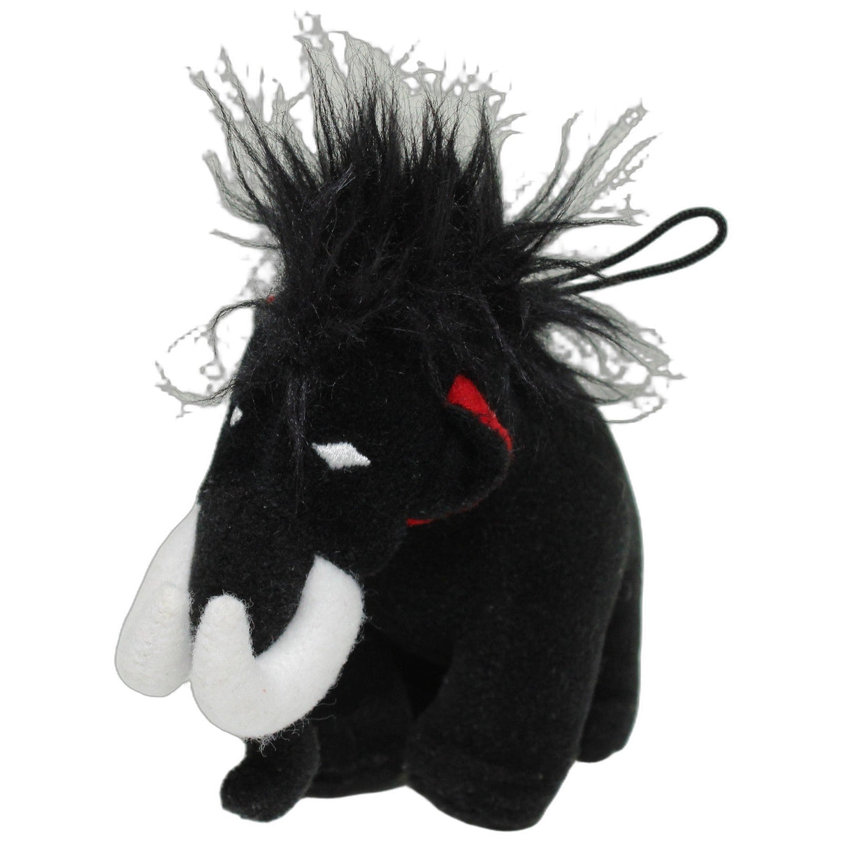 123000026522 Unbekannt Kleines schwarzes Mammut Kuscheltier Kumpel Leo 13cm ebay-stofftiere Gebraucht
