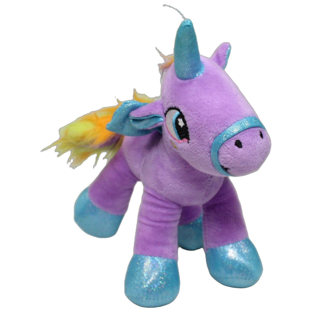 123000026528 Unbekannt Lila Einhorn mit Flügeln "MALLORCA smile" Kuscheltier Kumpel Leo 25cm Alihorn Blau