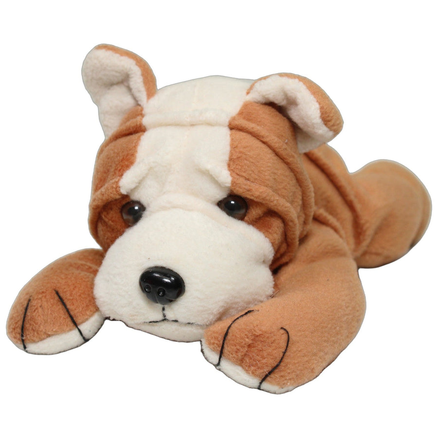Süße Bulldogge, liegend