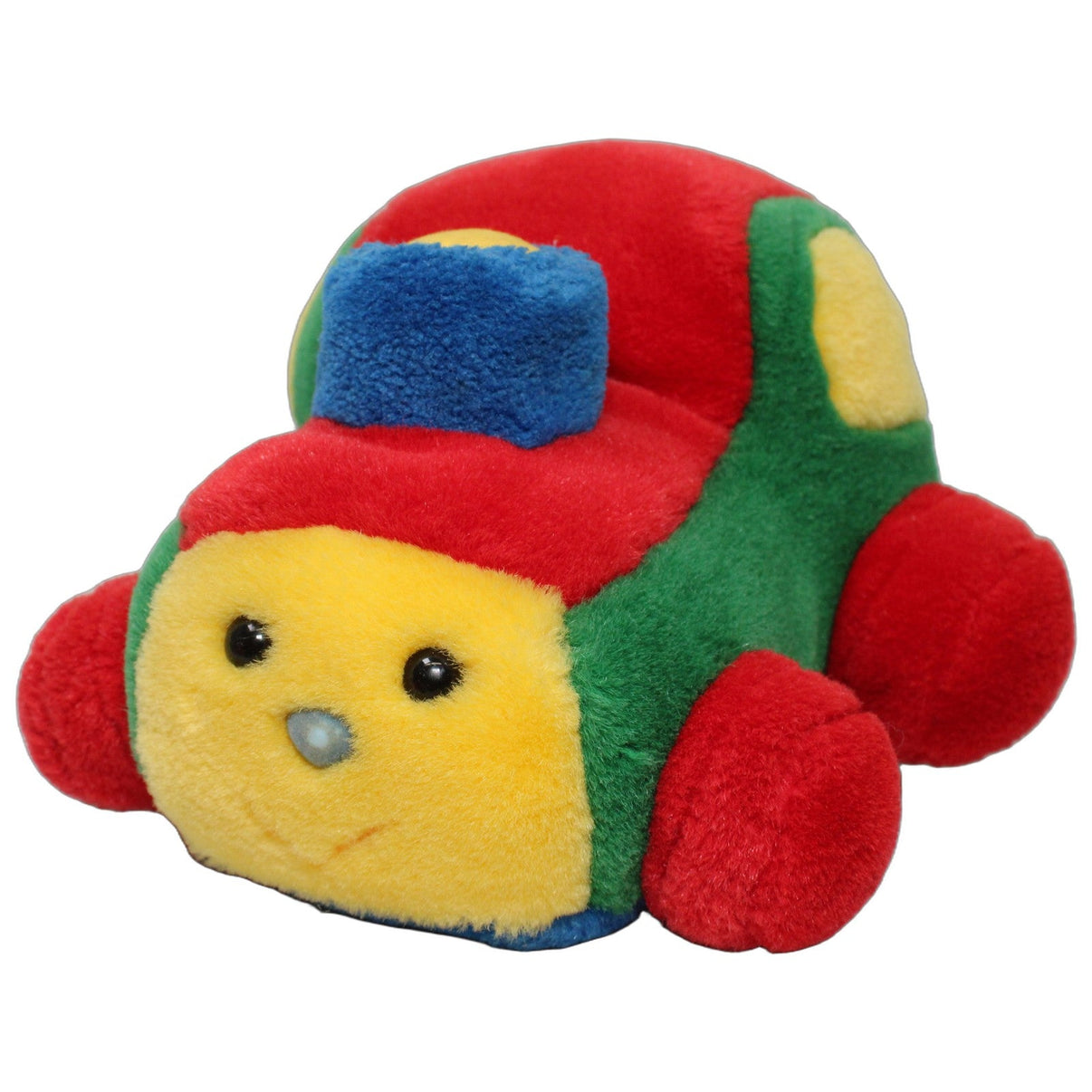 123000026534 Unbekannt Bunte Lokomotive mit Gesicht Plüschfigur Kumpel Leo 25cm ebay-20-stofftiere Gebraucht
