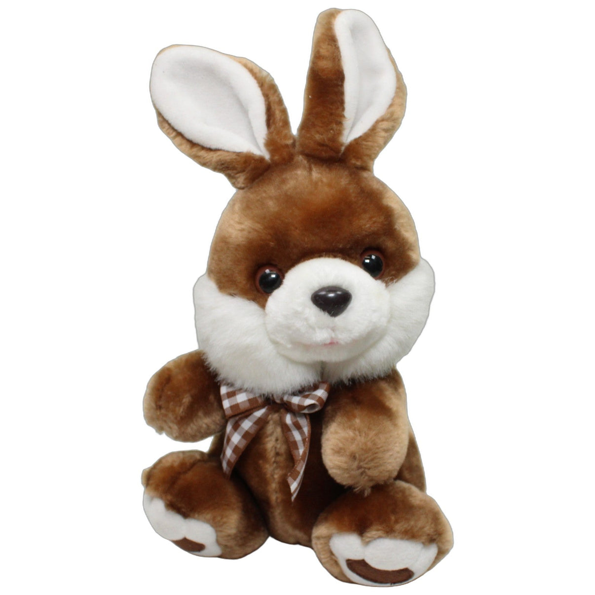 123000026539 Centor Warenhandel Brauner Hase mit Schleife, sitzend Kuscheltier Kumpel Leo 24cm Braun ebay-stofftiere