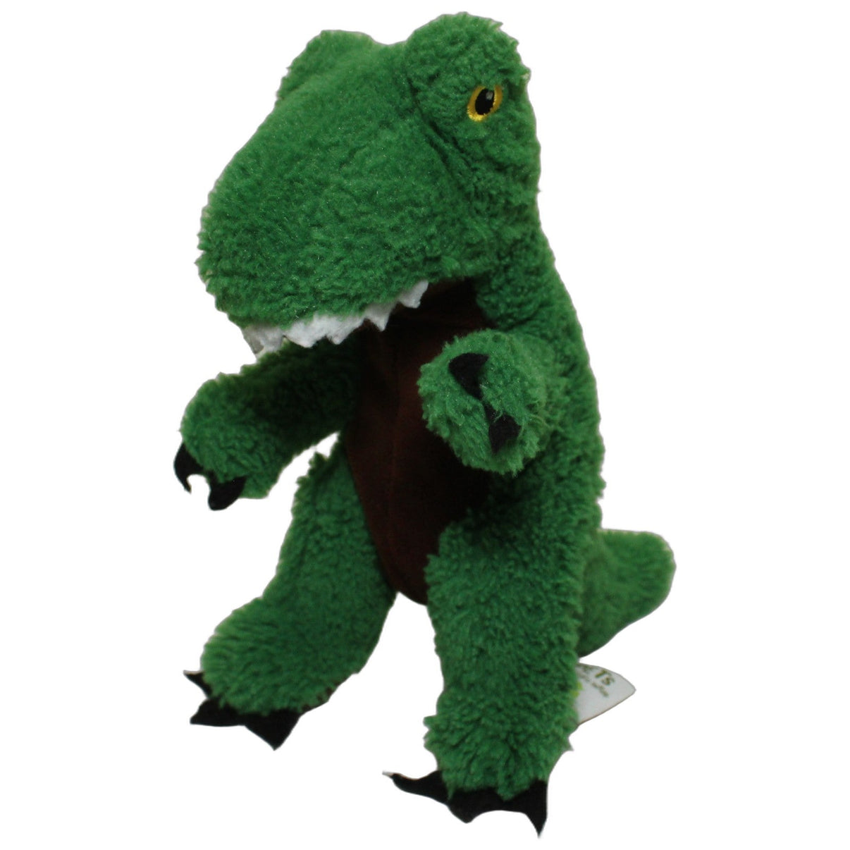 123000026567 Nature Planet Re-PETs, süßer grüner Dino Kuscheltier Kumpel Leo 25cm Braun Dinosaurier