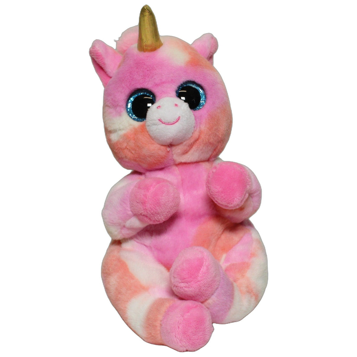 123000026568 TY Beanie Bellies, Einhorn Skylar rosa gefleckt Kuscheltier Kumpel Leo 2024 22cm ebay-stofftiere