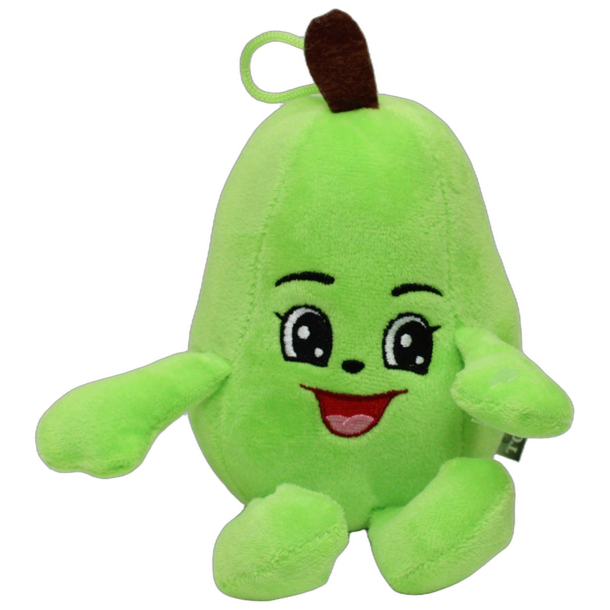 123000026579 FLOTI Grüne Birne mit Schlenker-Beinen Plüschfigur Kumpel Leo 19cm Braun ebay-stofftiere