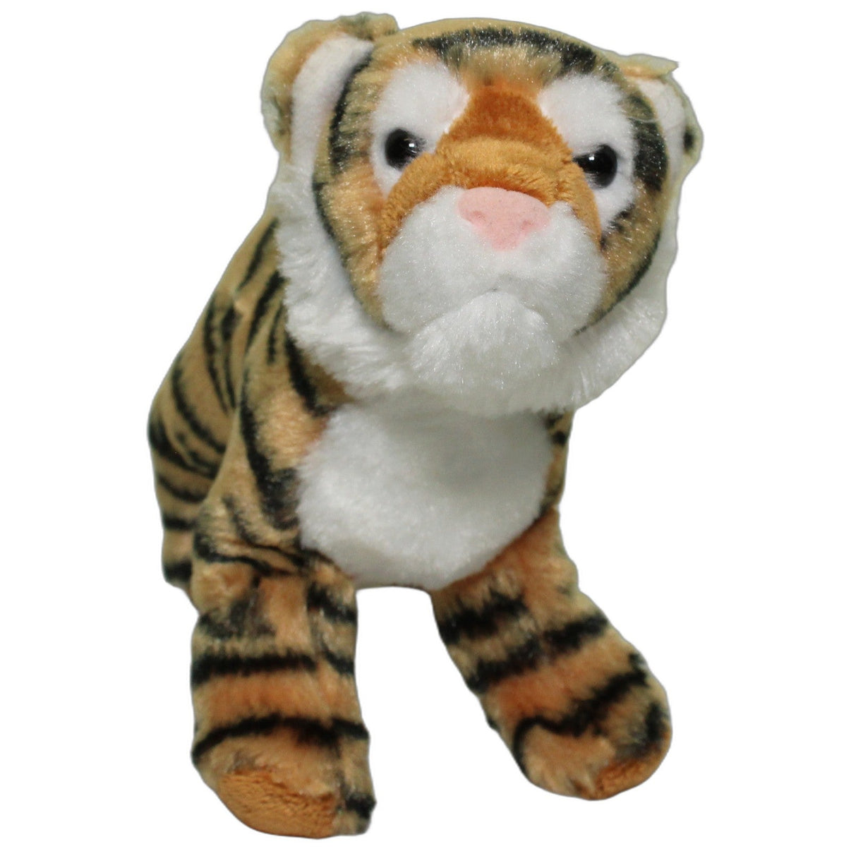 123000026584 DCI Keene samtec, süßer Tiger Kuscheltier Kumpel Leo 20cm Braun ebay-stofftiere