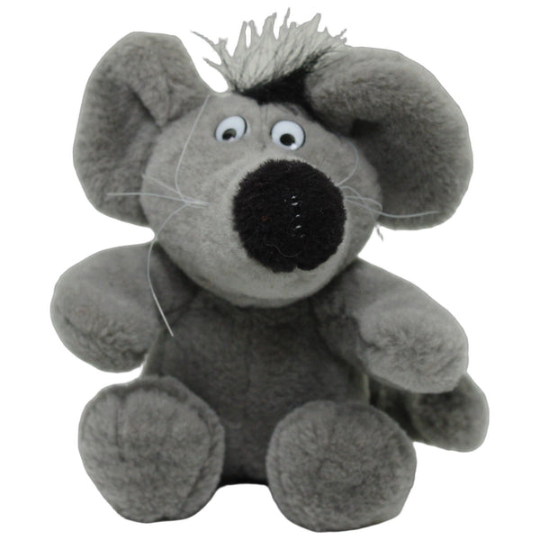 Graue Ratte, sitzend