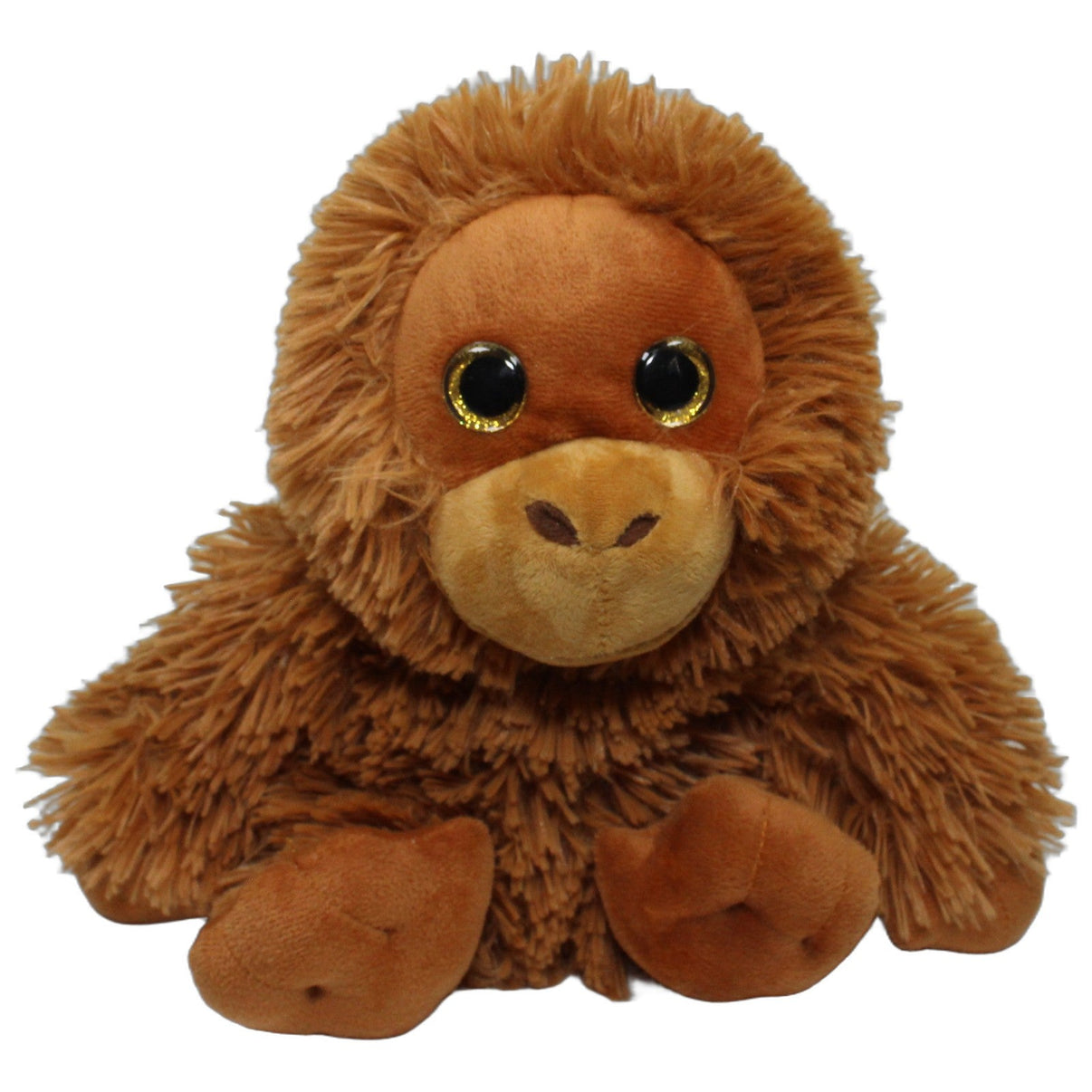 123000026652 ZD Trading Action, süßer Orang-Utan mit zotteligem Fell Kuscheltier Kumpel Leo 28cm Affe Braun
