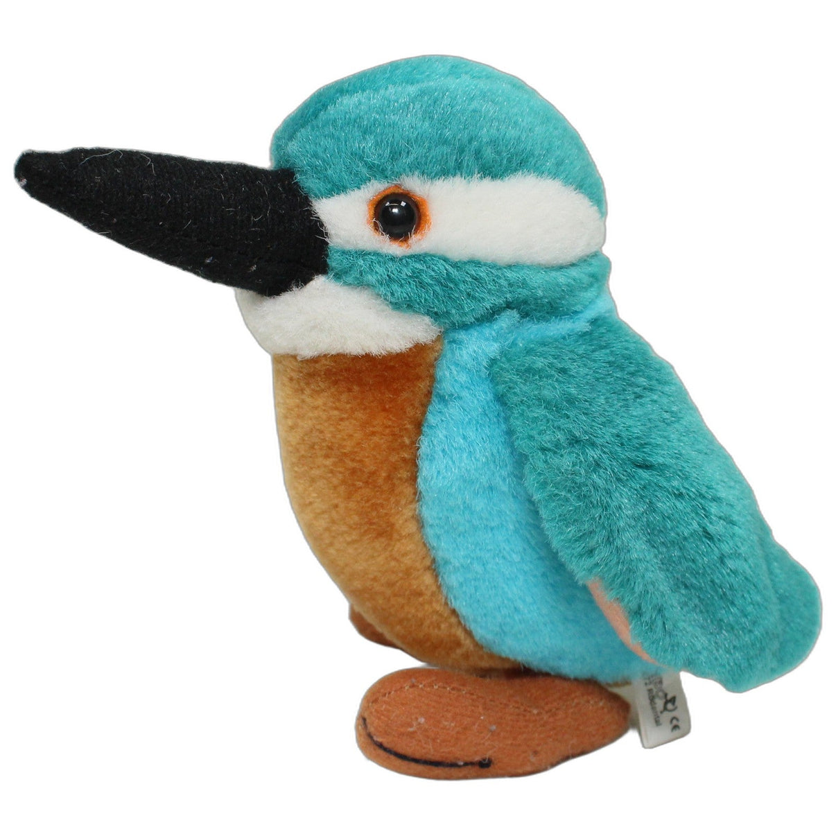 123000026662 EBO Plüschtiere Süßer Kolibri Kuscheltier Kumpel Leo 14cm Blau Braun