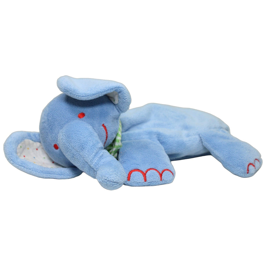 Blauer Elefant mit Halstuch, liegend