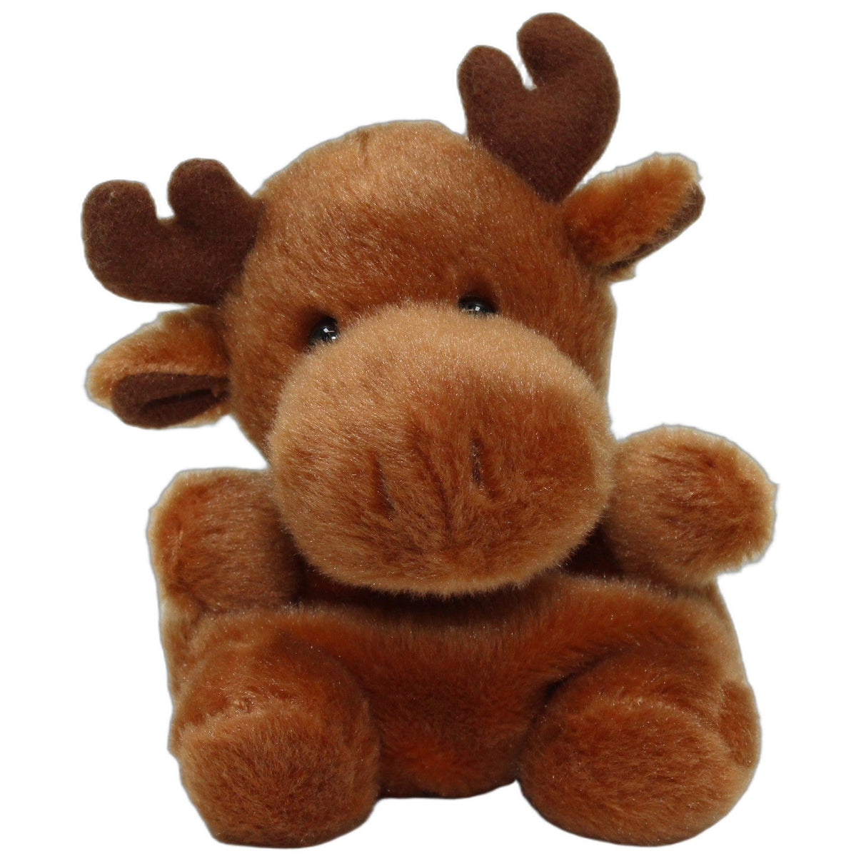 123000026689 Aurora Palm Pals, süßer Elch Kuscheltier Kumpel Leo 13cm Braun ebay-stofftiere