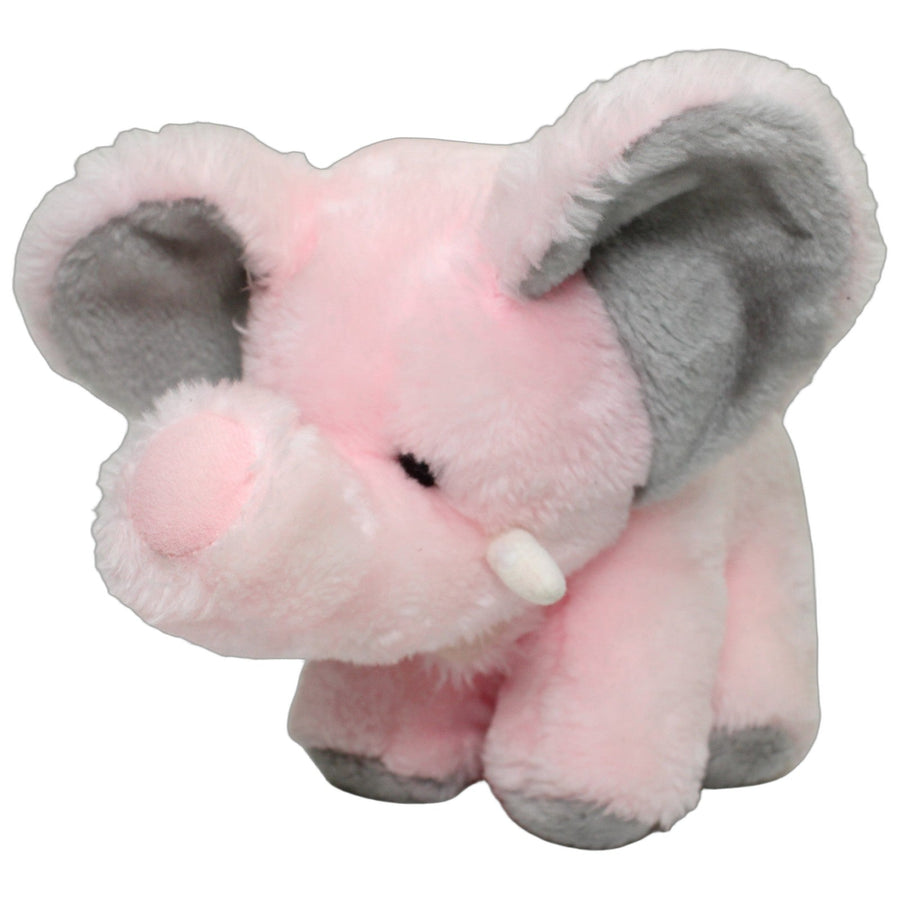 Niedlicher rosa Elefant, sitzend