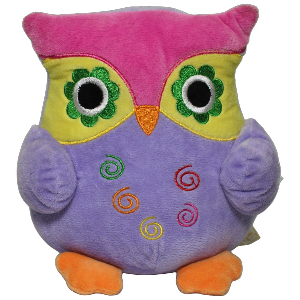 123000026739 TEDI Kuschel-Freunde, bunte Eule Kuscheltier Kumpel Leo 20cm ebay-20-stofftiere Gebraucht