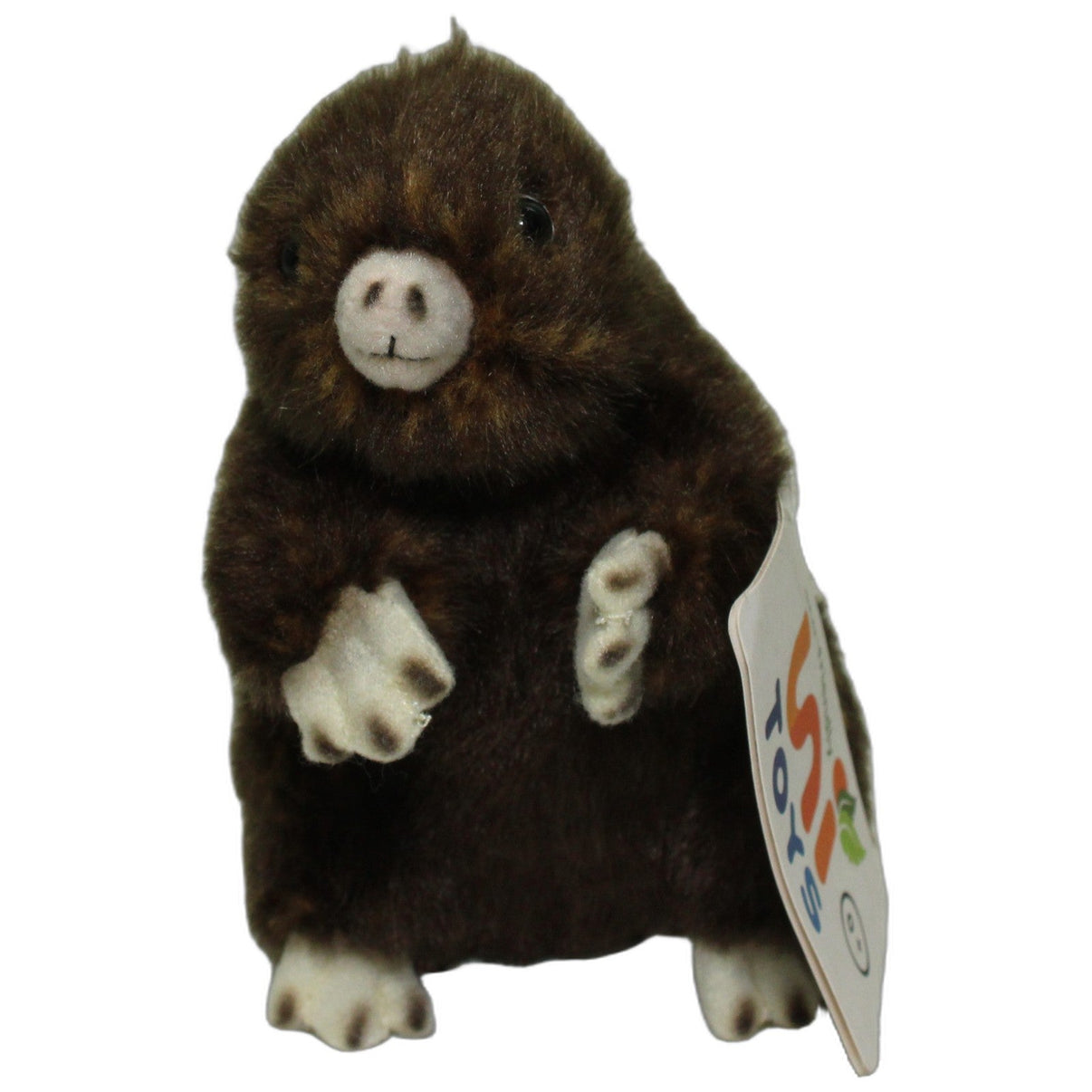 123000026751 Uni-Toys Süßer Maulwurf, klein Kuscheltier Kumpel Leo 14cm Beige Braun