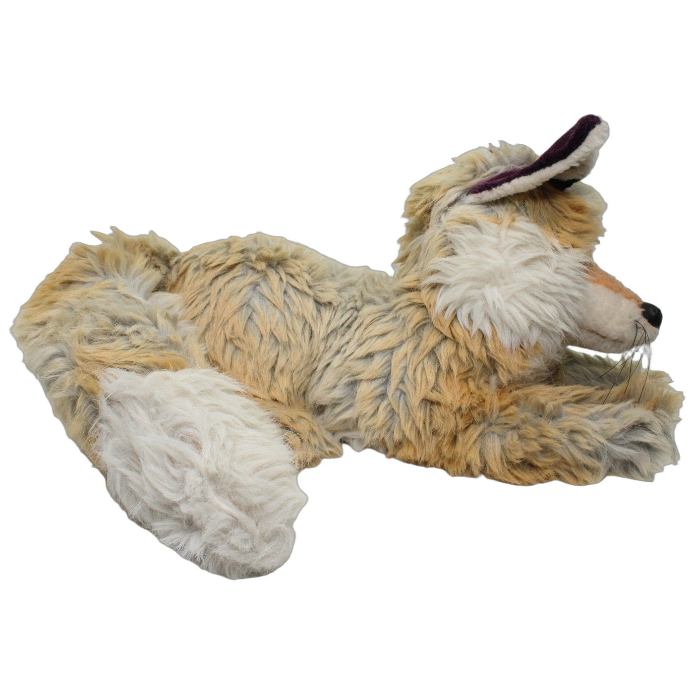 123000026764 Steiff Schöner liegender Fuchs, groß (ohne Fähnchen) Kuscheltier Kumpel Leo 35cm Beige Braun